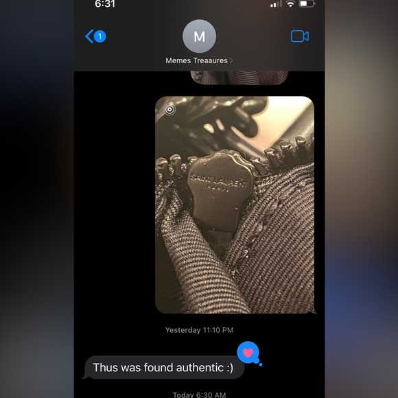 TRADE 🤩 YSL Large LouLou Saint Laurent CHAIN BAG QUILTED LEATHER BLACK on Blac - Picture 4 of 16